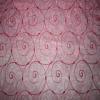 Strawberry Swirl Organza - Sparkle/Embroidery Organza Overlays Rental Fabric Sample