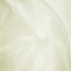 Ivory Sparkle Organza - Sparkle/Embroidery Organza Table Runners Rental Fabric Sample