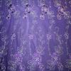 Violet Flowery -  Overlays Rental Fabric Sample