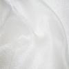 White Sparkle Organza -  Chair Ties/Sashes Rental Fabric Sample