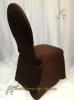 Chocolate Brown - Stretch Chair Covers Rental Fabric Sample