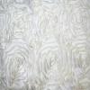 White Antoinette -  Chiavari Chair Jackets/Caps Rental Fabric Sample