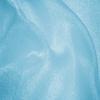 Turquoise Sparkle Organza - Sparkle/Embroidery Organza Chair Ties/Sashes Rental Fabric Sample