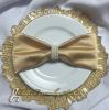 Off White Pearl  - Napkin Rings Additional Rentals Rental Fabric Sample